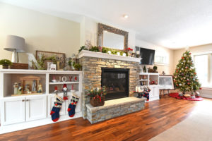 Oakdale MN custom fireplace built-in